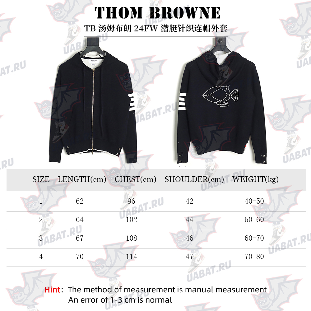 Thom Browne Submarine Knit Hooded Jacket TSK1