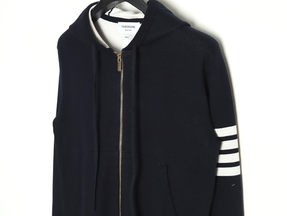 Thom Browne Submarine Knit Hooded Jacket TSK1