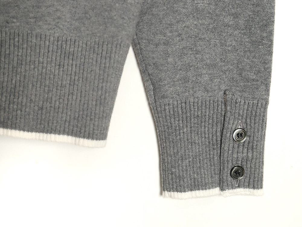 Thom Browne Submarine Jacquard Crew Neck Sweater