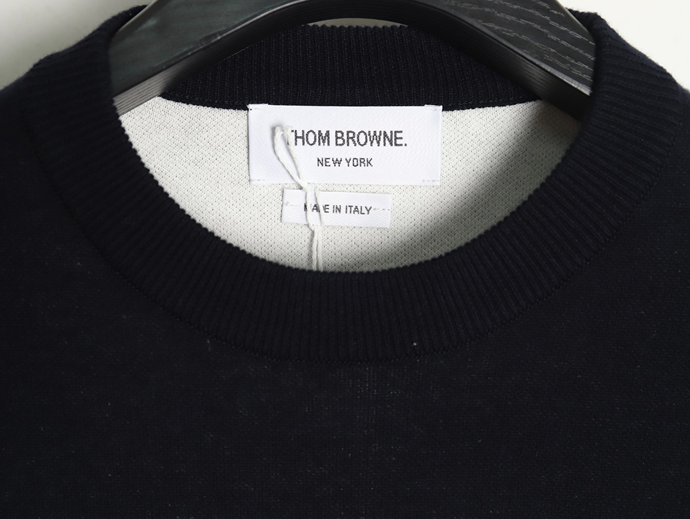 Thom Browne Submarine Jacquard Crew Neck Sweater TSK1