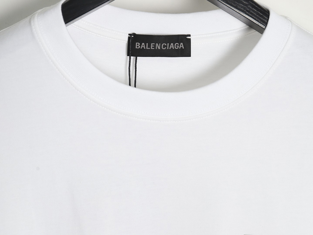 Balenciaga lettering print short sleeves