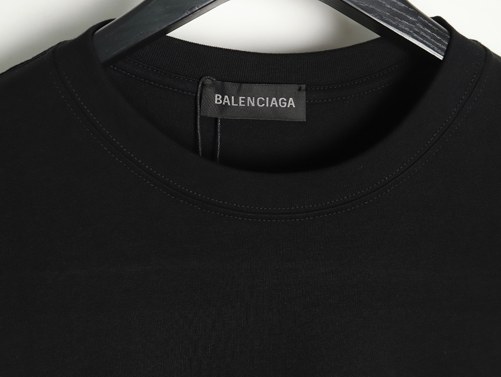 Balenciaga lettering print short sleeves TSK1