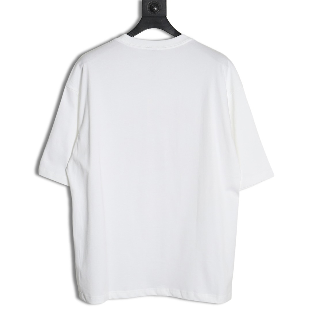 Dior letter print crew neck short sleeves