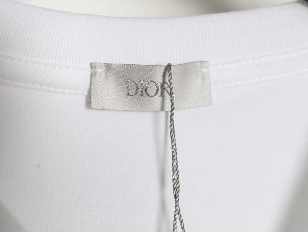 Dior letter print crew neck short sleeves