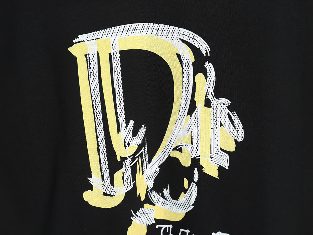 Dior letter print crew neck short sleeves TSK1