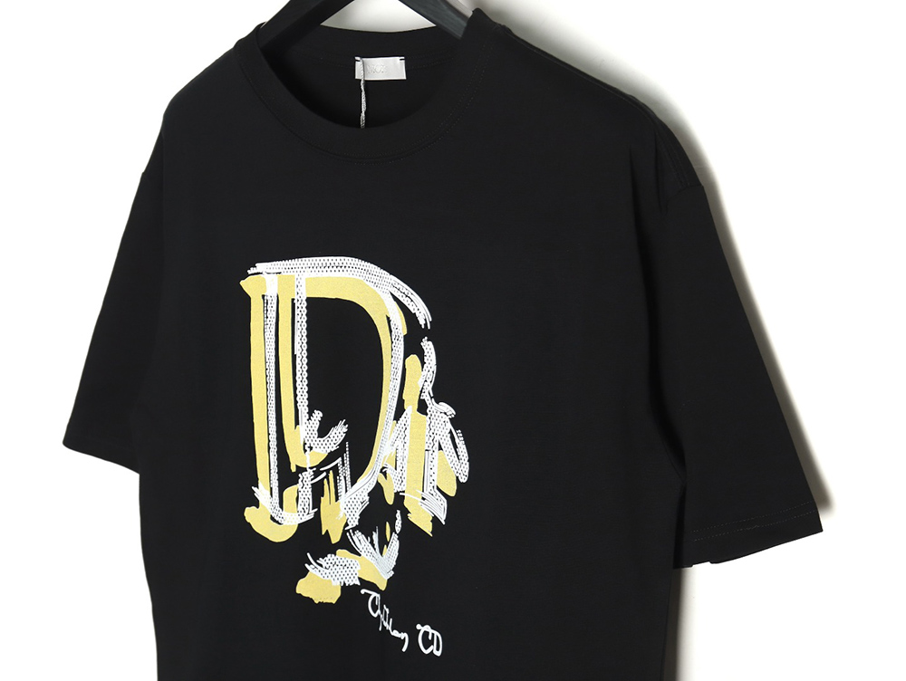 Dior letter print crew neck short sleeves TSK1