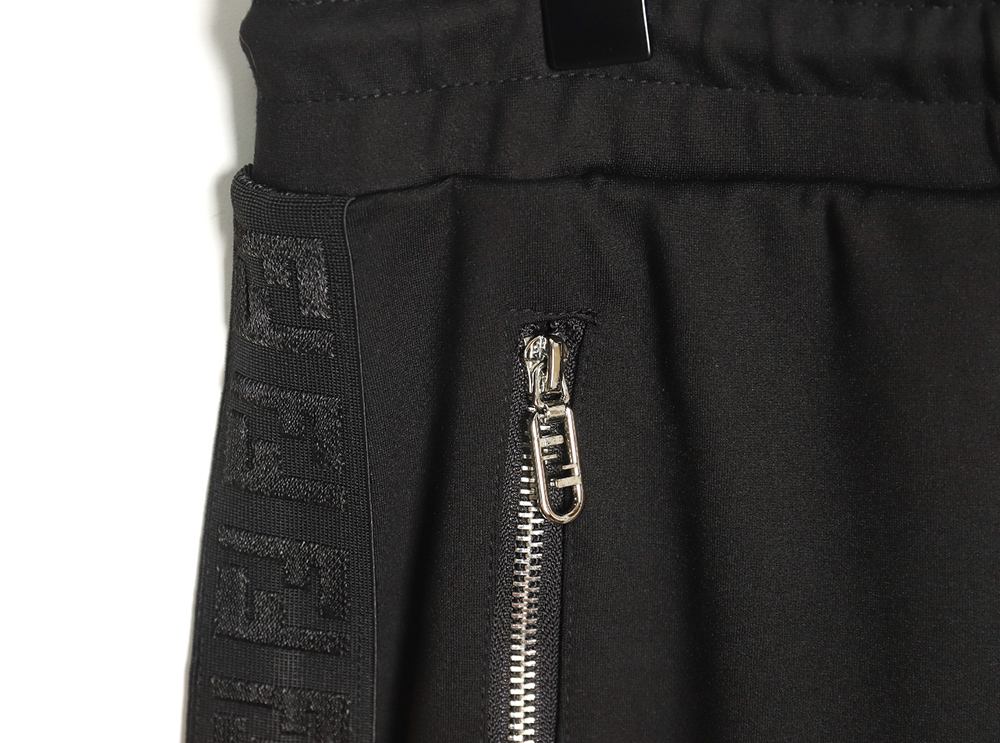 Fendi Side Pocket Double F Side Web Trousers