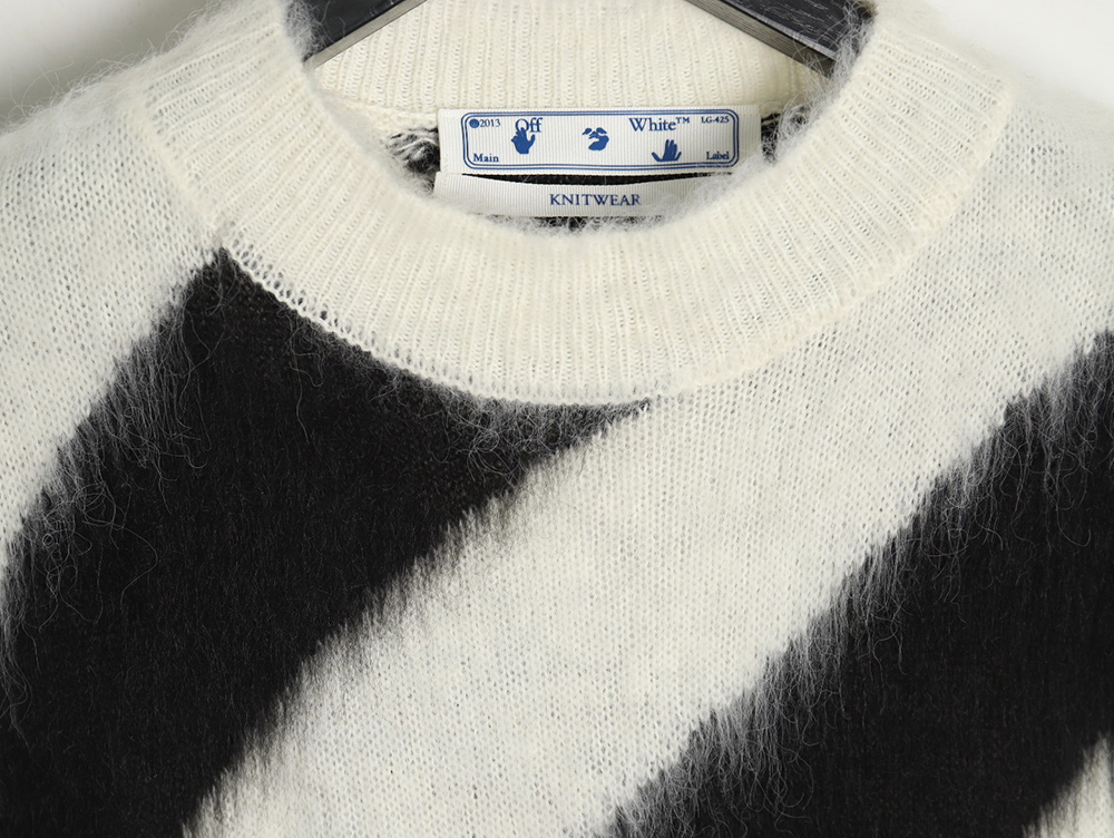 Off White mohair sweater