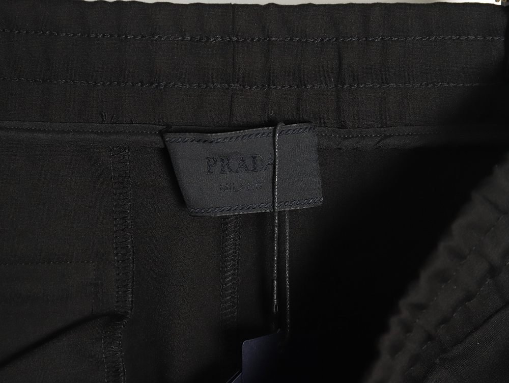 Prada side pocket lock cargo trousers