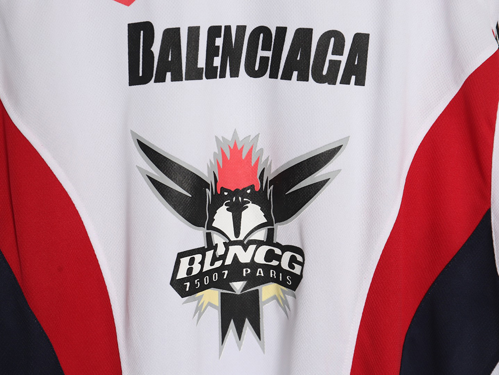 Balenciaga mesh hockey jersey