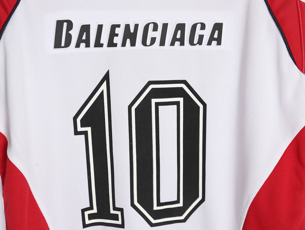 Balenciaga mesh hockey jersey