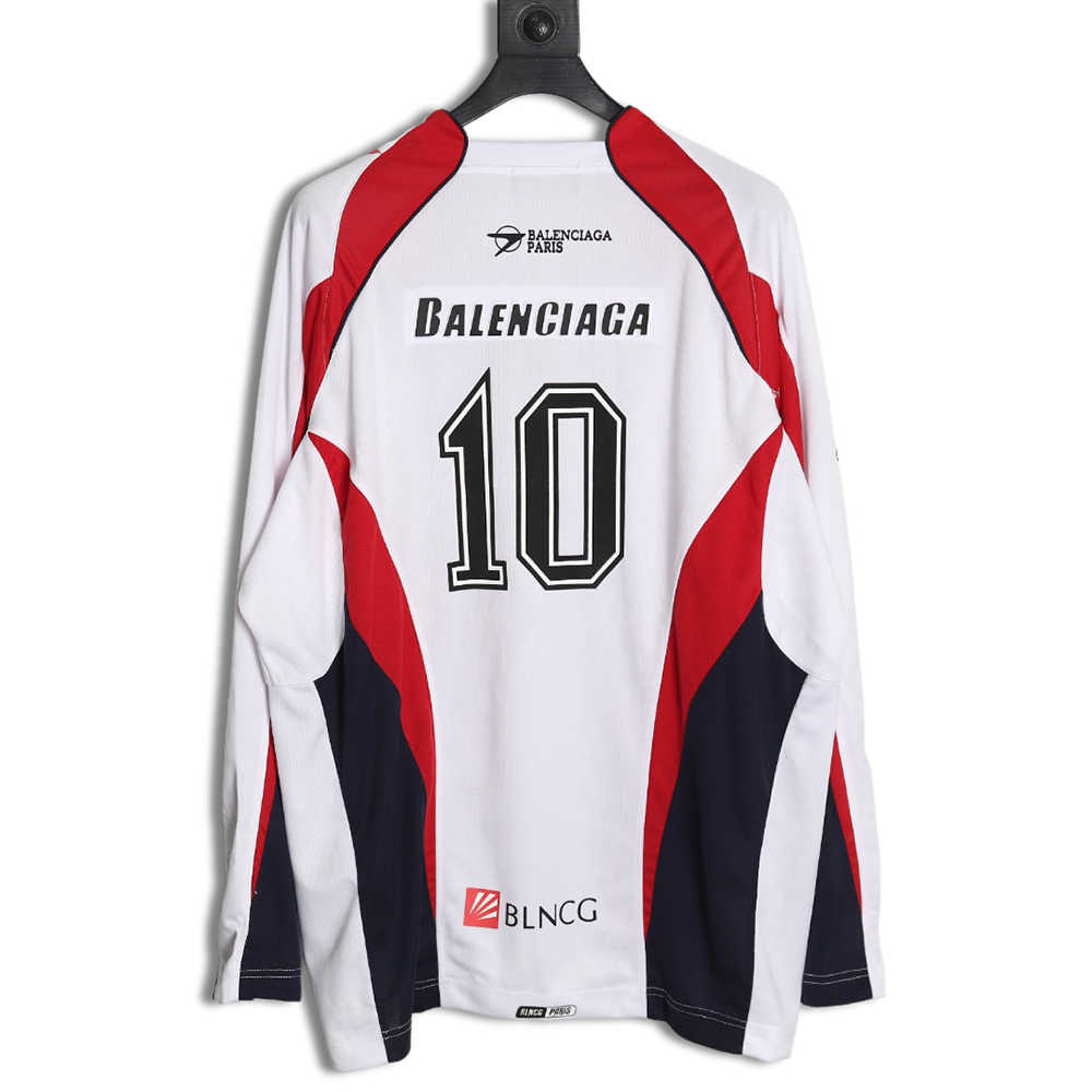 Balenciaga mesh hockey jersey