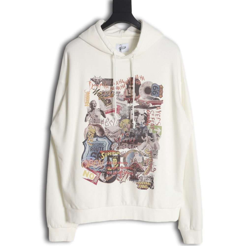 Grailz poster print hoodie