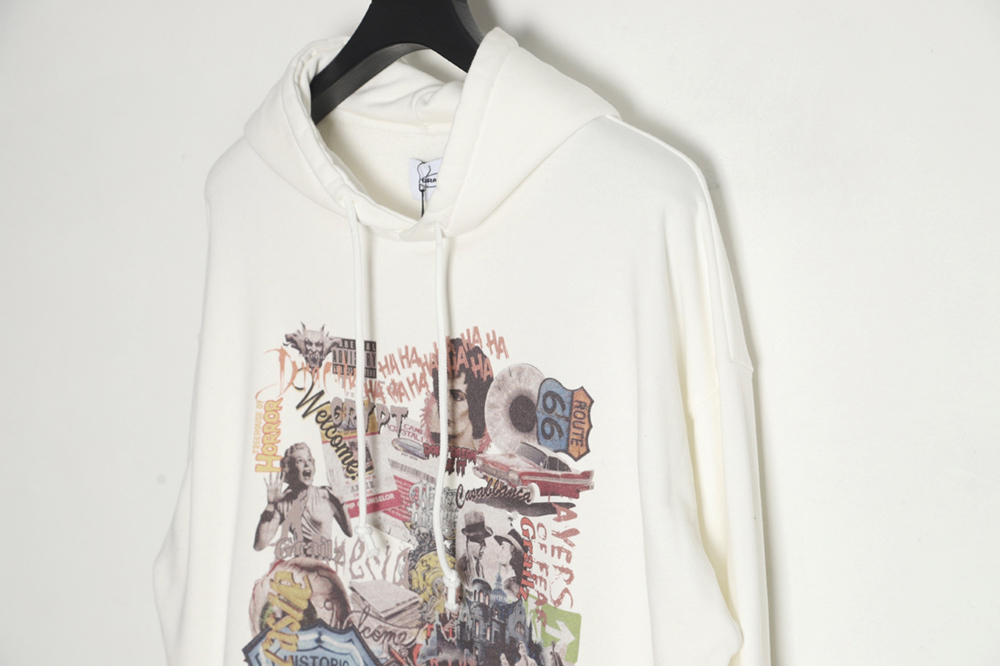 Grailz poster print hoodie