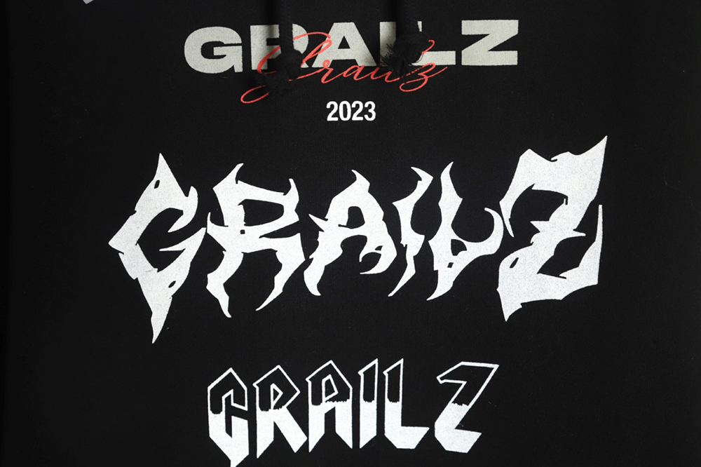 Grailz Lightning Letter Hoodie TSK1