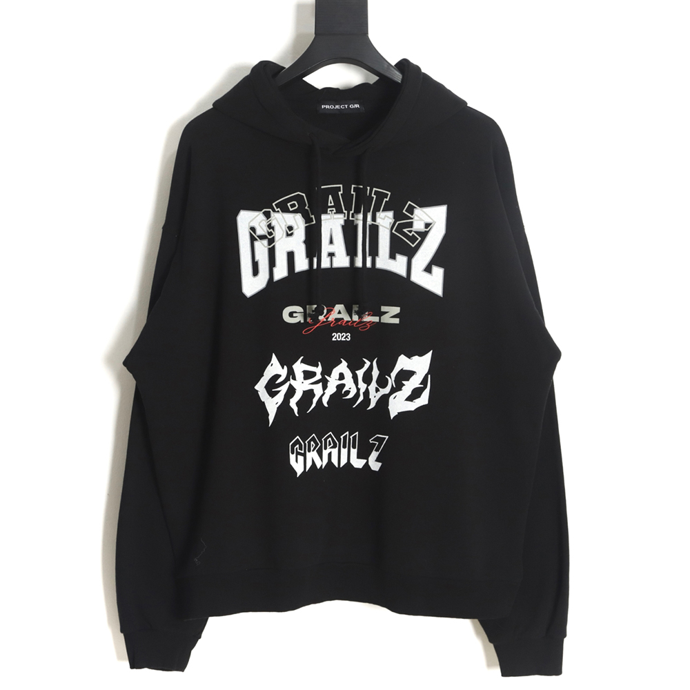 Grailz Lightning Letter Hoodie TSK1