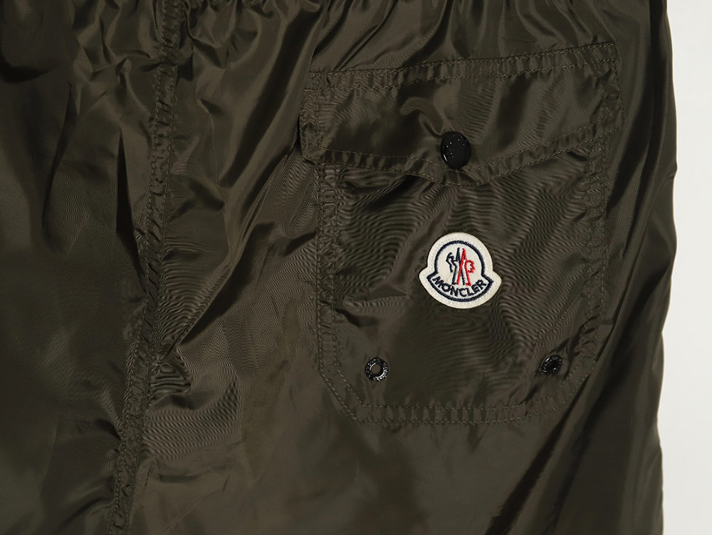 Moncler Classic Pocket Logo Woven Shorts