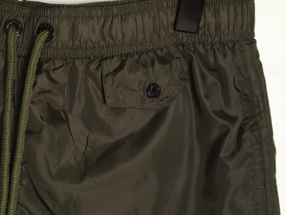 Moncler Classic Pocket Logo Woven Shorts