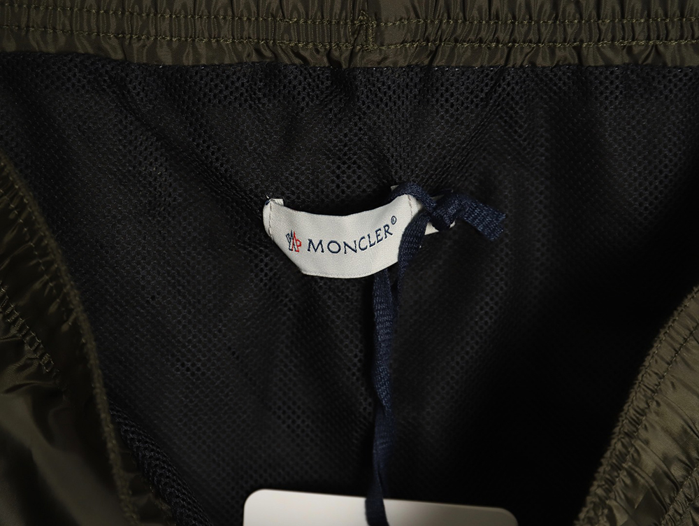 Moncler Classic Pocket Logo Woven Shorts