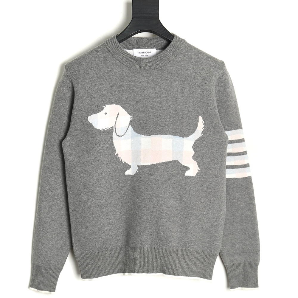 Thom Browne Puppy Crewneck Sweater