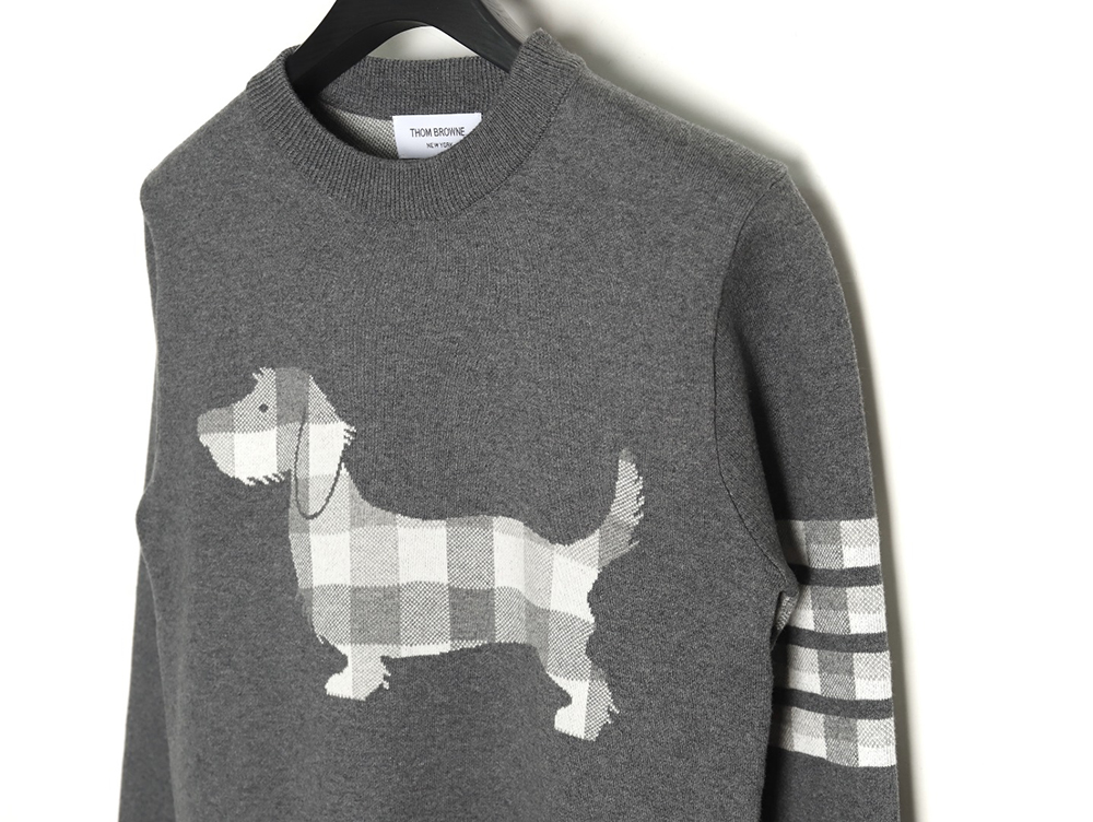 Thom Browne Puppy Crewneck Sweater TSK1