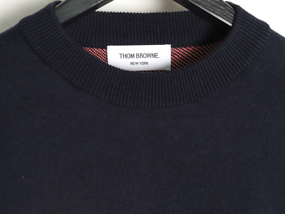 Thom Browne Puppy Crewneck Sweater TSK2