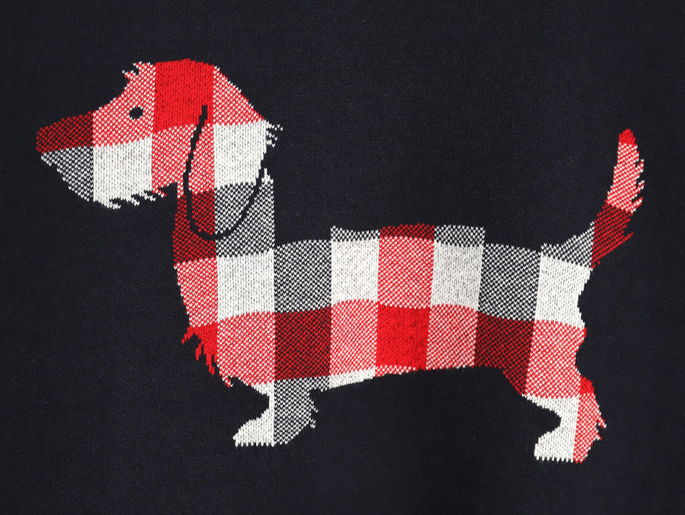 Thom Browne Puppy Crewneck Sweater TSK2