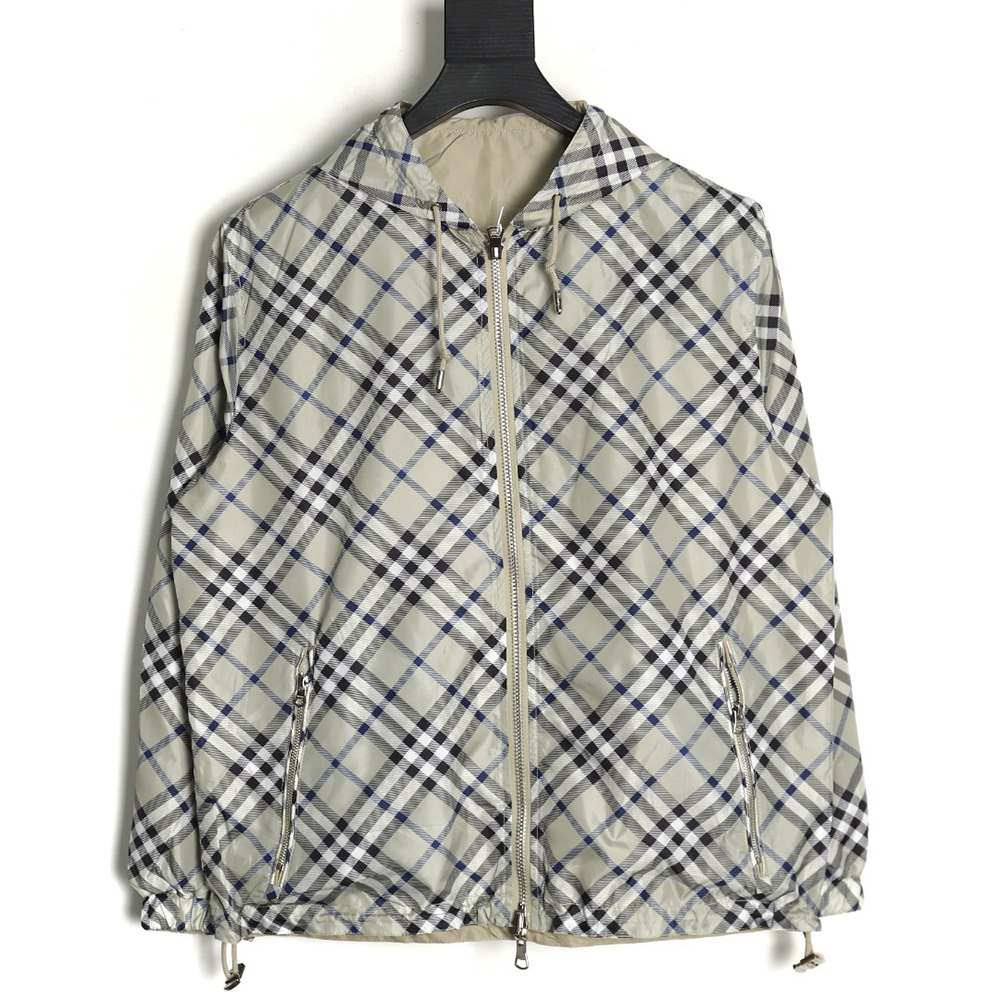 Burberry Check Double Face Jacket