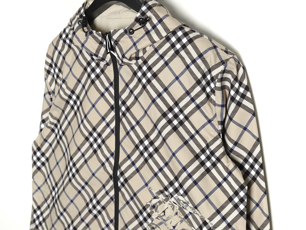 Burberry Check Warhorse Double Face Jacket