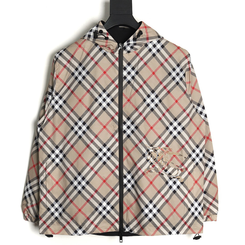 Burberry Check Warhorse Double Face Jacket TSK1