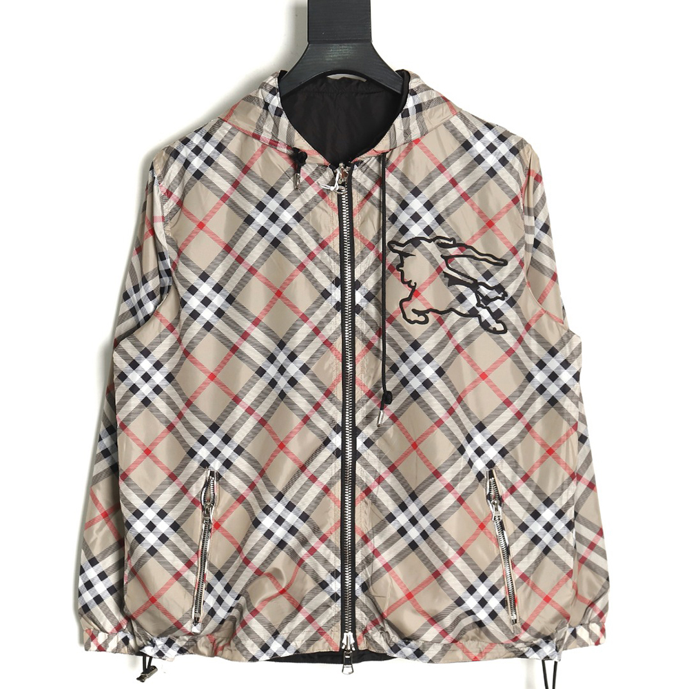 Burberry Check Warhorse Double Face Jacket TSK2