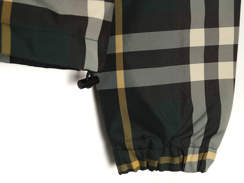 Burberry Check Horse Zip-Up Jacket