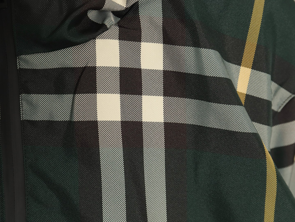 Burberry Check Horse Zip-Up Jacket