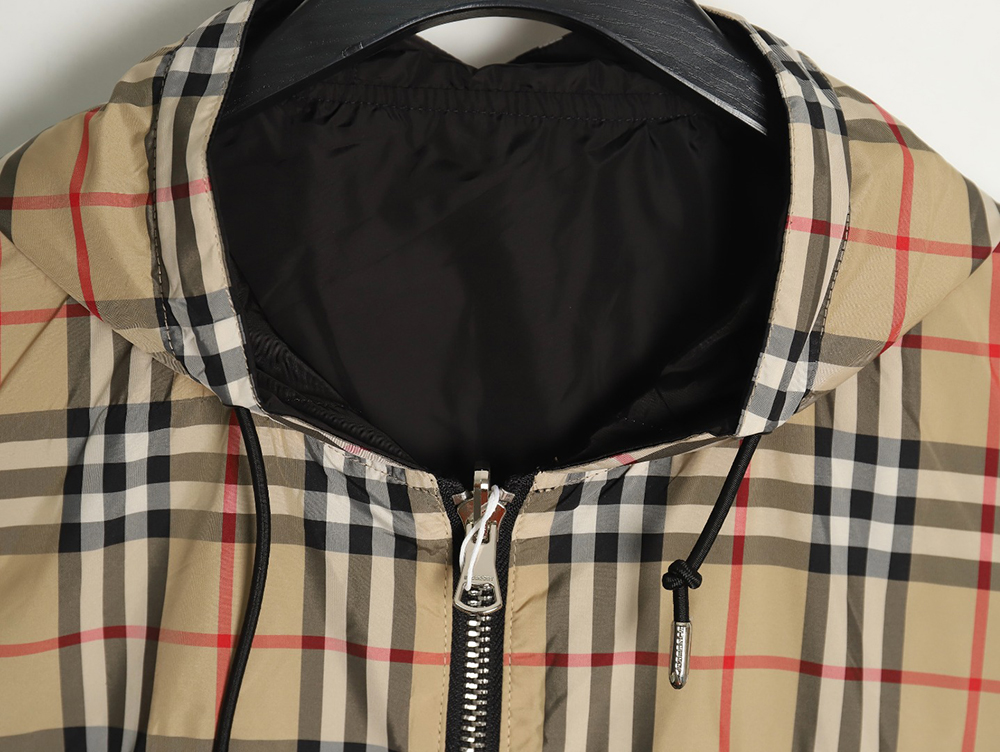 Burberry patchwork small check double-faced jacket