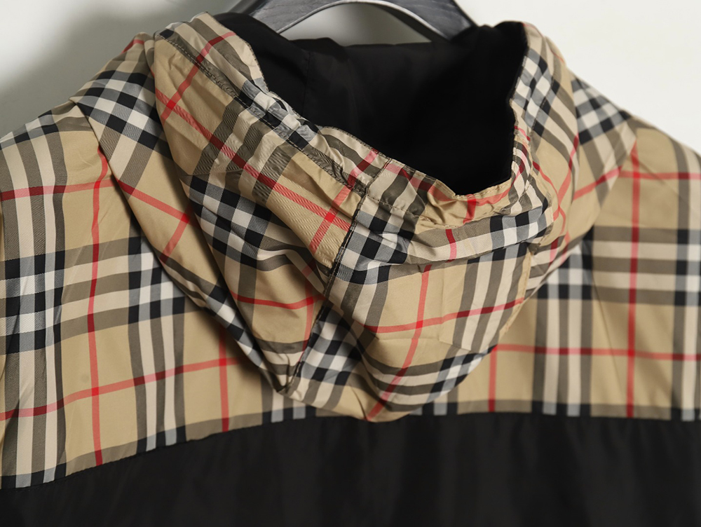 Burberry patchwork small check double-faced jacket