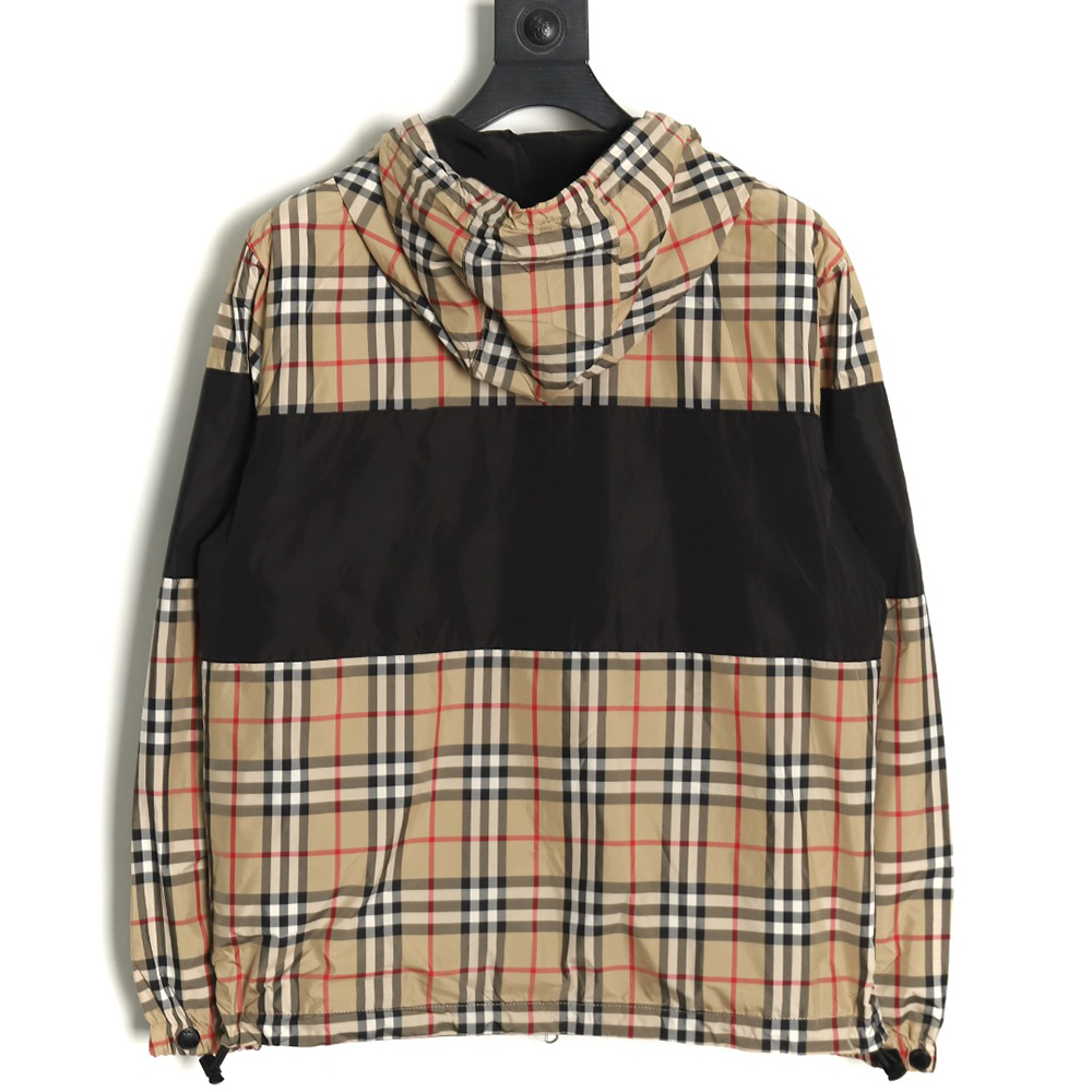 Burberry patchwork small check double-faced jacket