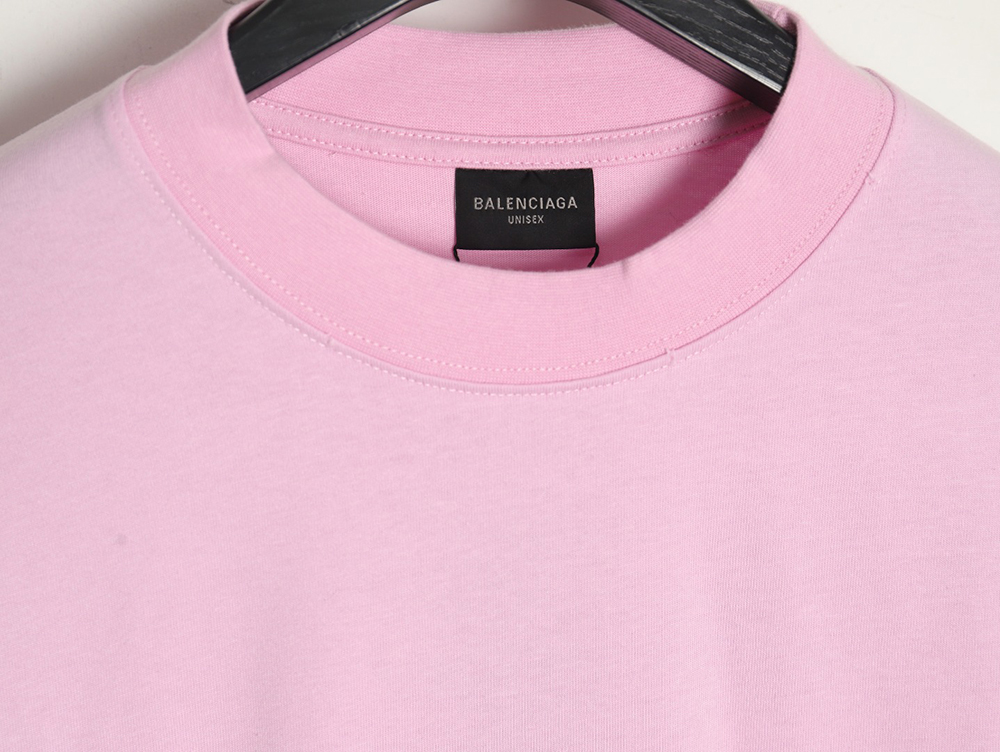 Balenciaga solid color heart short-sleeved T-shirt