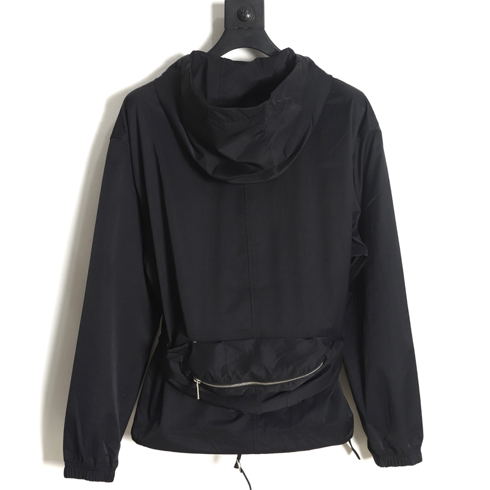 Bottega Veneta hooded jacket with detachable waist bag TSK1