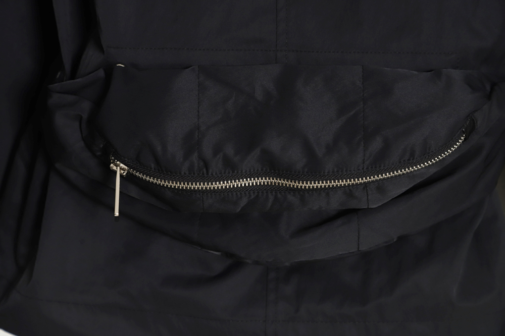 Bottega Veneta hooded jacket with detachable waist bag TSK1