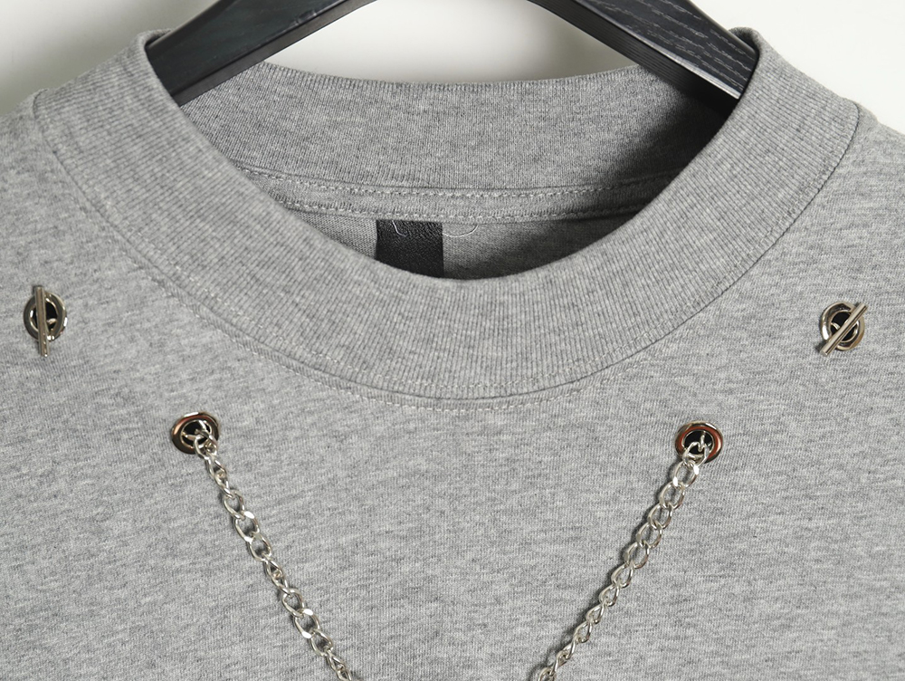 Chrome hearts hardware cross pendant long-sleeved T-shirt TSK1