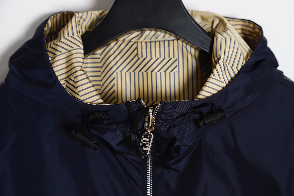 Fendi gradient reversible jacket with hood