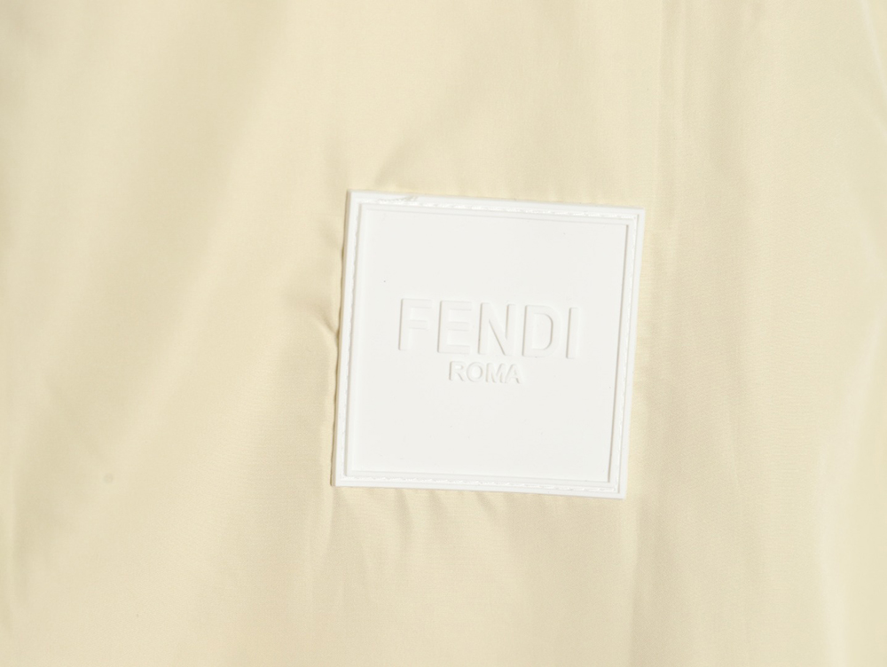 Fendi FF reversible nylon jacket with hood