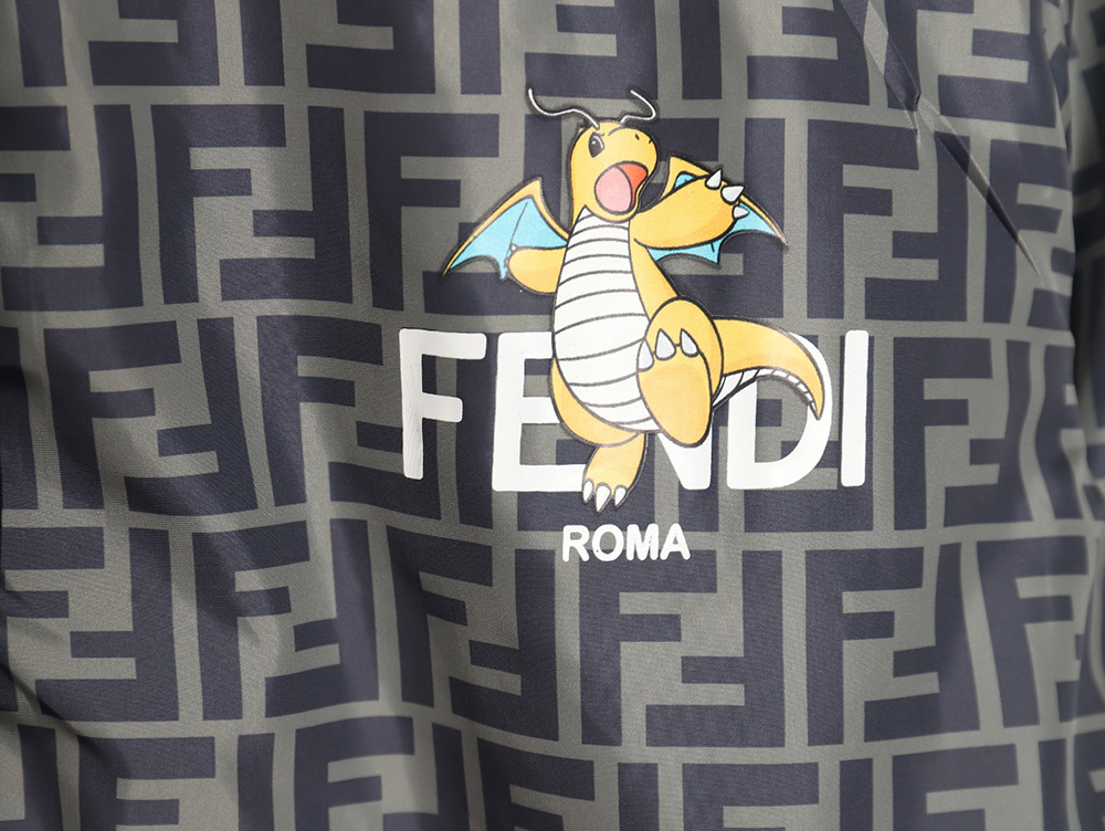 Fendi x FRGMT & Pokémon co-branded Charmander sun protection jacket