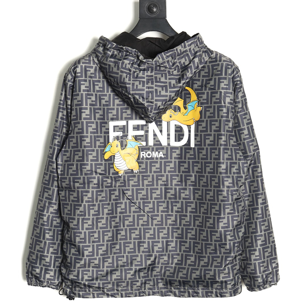 Fendi x FRGMT & Pokémon co-branded Charmander sun protection jacket