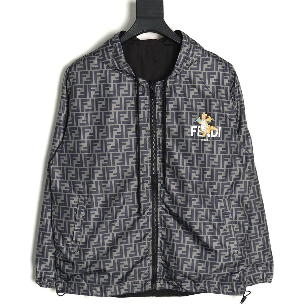 Fendi x FRGMT & Pokémon co-branded Charmander sun protection jacket