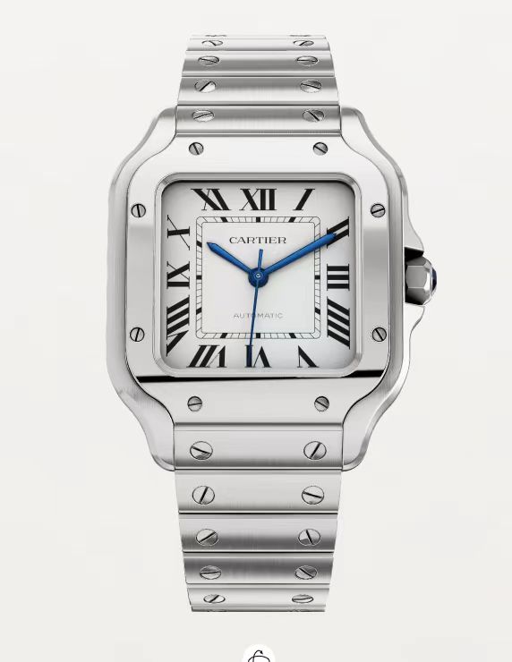 Cartier - Santos De Cartier 35mm Mens SS/SS White BVF MY9015