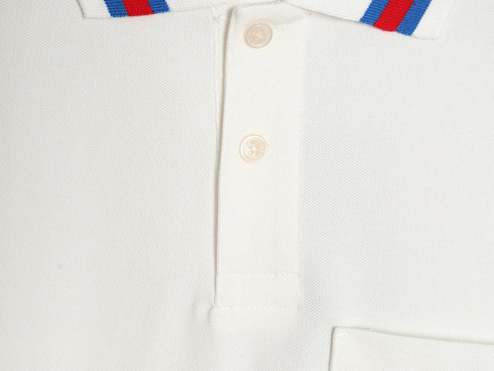 Gucci GG embroidered short-sleeved polo shirt