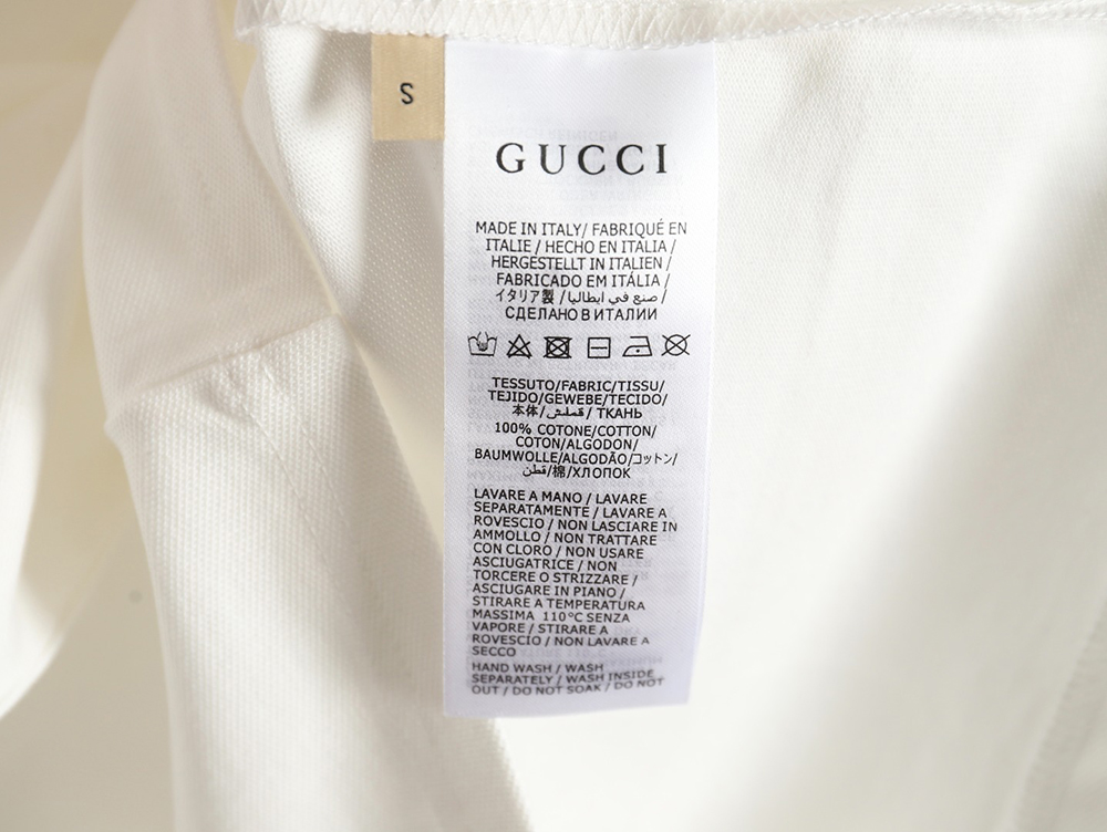 Gucci GG embroidered short-sleeved polo shirt