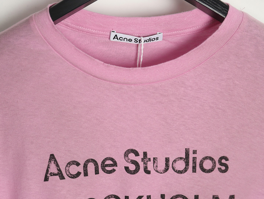 Acne studios 1996 sandblasted distressed washed long-sleeved T-shirt