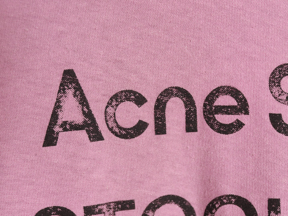 Acne studios 1996 sandblasted distressed washed long-sleeved T-shirt